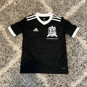 Tokyo Disneyland 35th Anniversary Boys Adidas Dri-Fit Shirt
